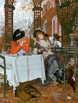 James Tissot Painting - Un Dejeuner James Jacques Joseph Tissot